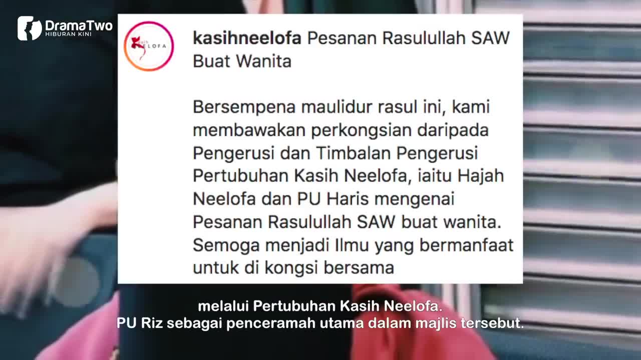 TAHNIAH! Neelofa & PU Riz Tunaikan Perkara Baik Ini Sempena Maulidur Rasul?