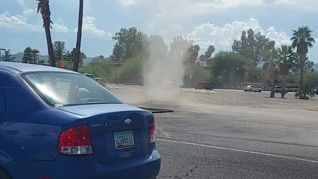 Dust Devil In Tucson, Arizona