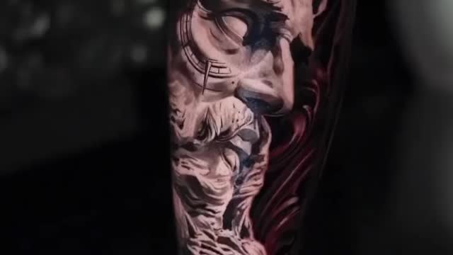 Insane half leg sleeve tattoo