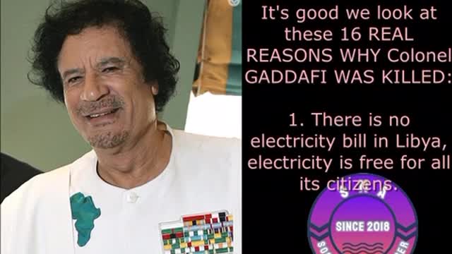 The truth about Ghadafi