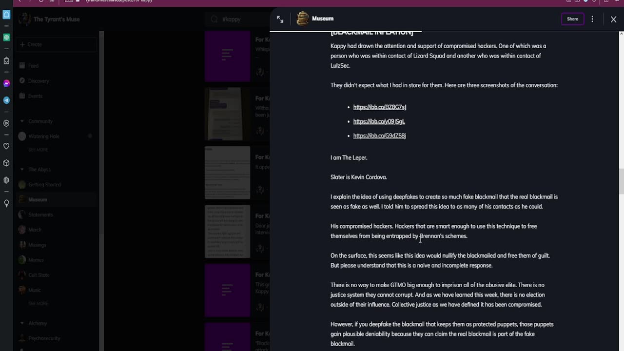 Conspiracy Corner Ep 1: Blackmail Inflation, Patrick Ryan and Isaac Kappy