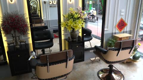 special Barber shop decor