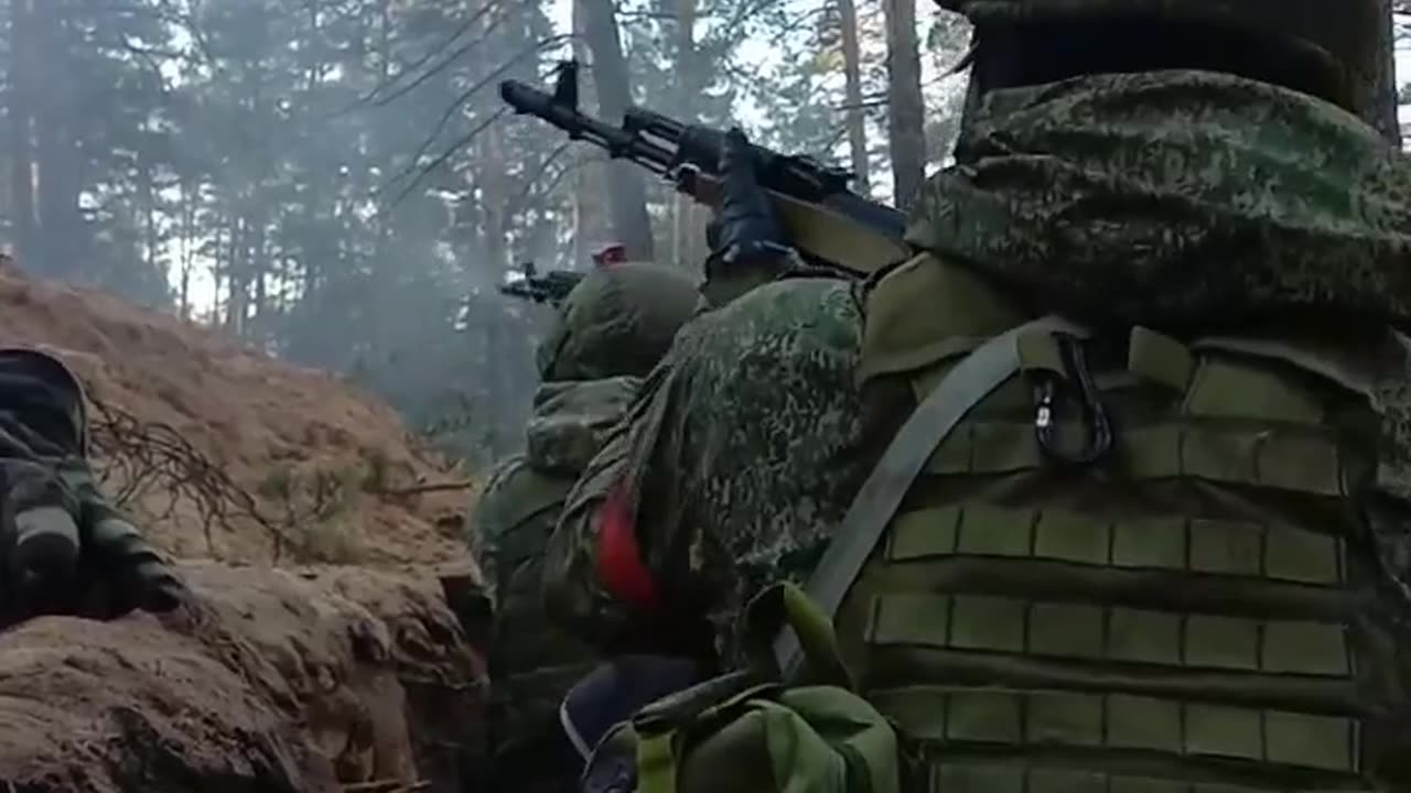 A gun battle near Kremenna