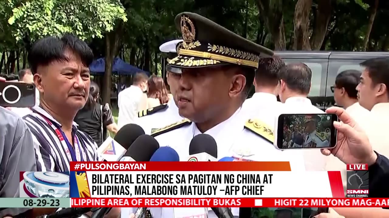 Bilateral exercise sa pagitan ng China at Pilipinas, malabong matuloy —AFP chief