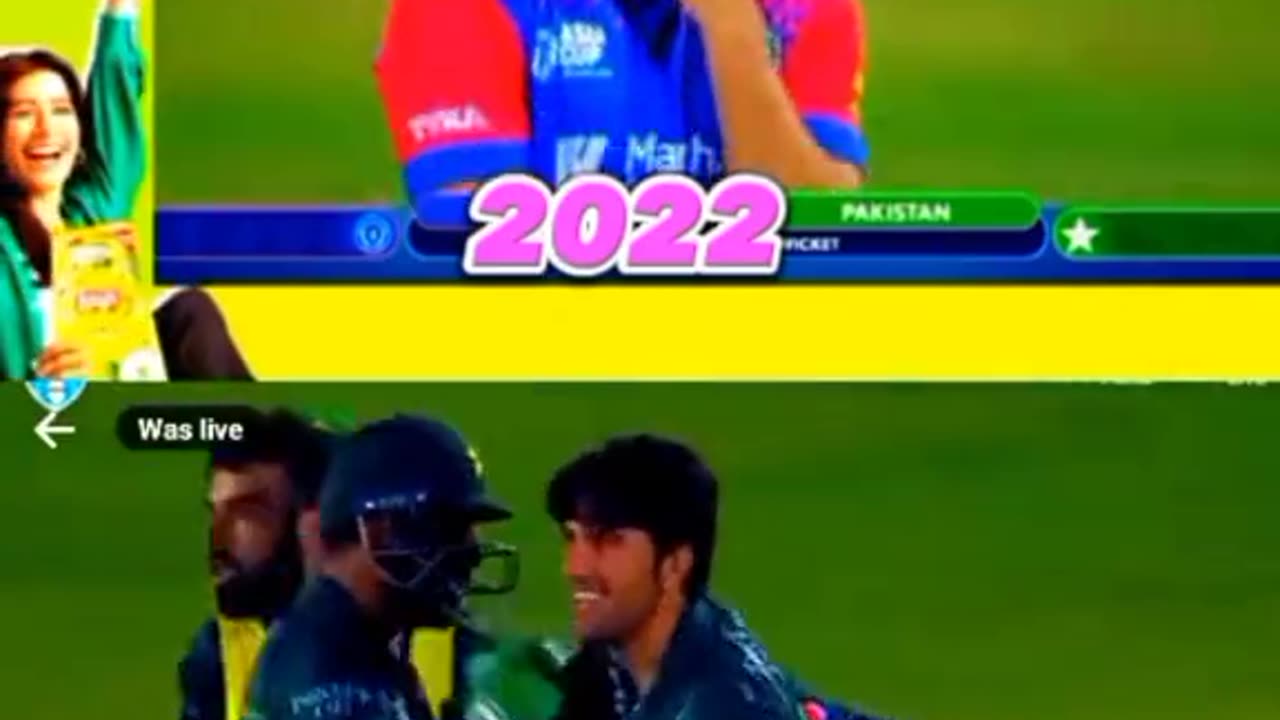 Pak vs afghan last over thriller|| Naseem Shah excellent batting