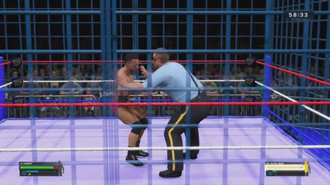 MATCH 72 BIG BOSS MAN VS LA KNIGHT WITH COMMENTARY