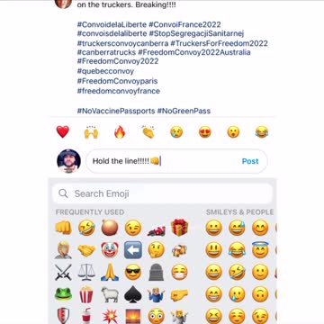 Canadian trucker convoy front lines