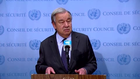 'We need de-escalation now': UN Chief