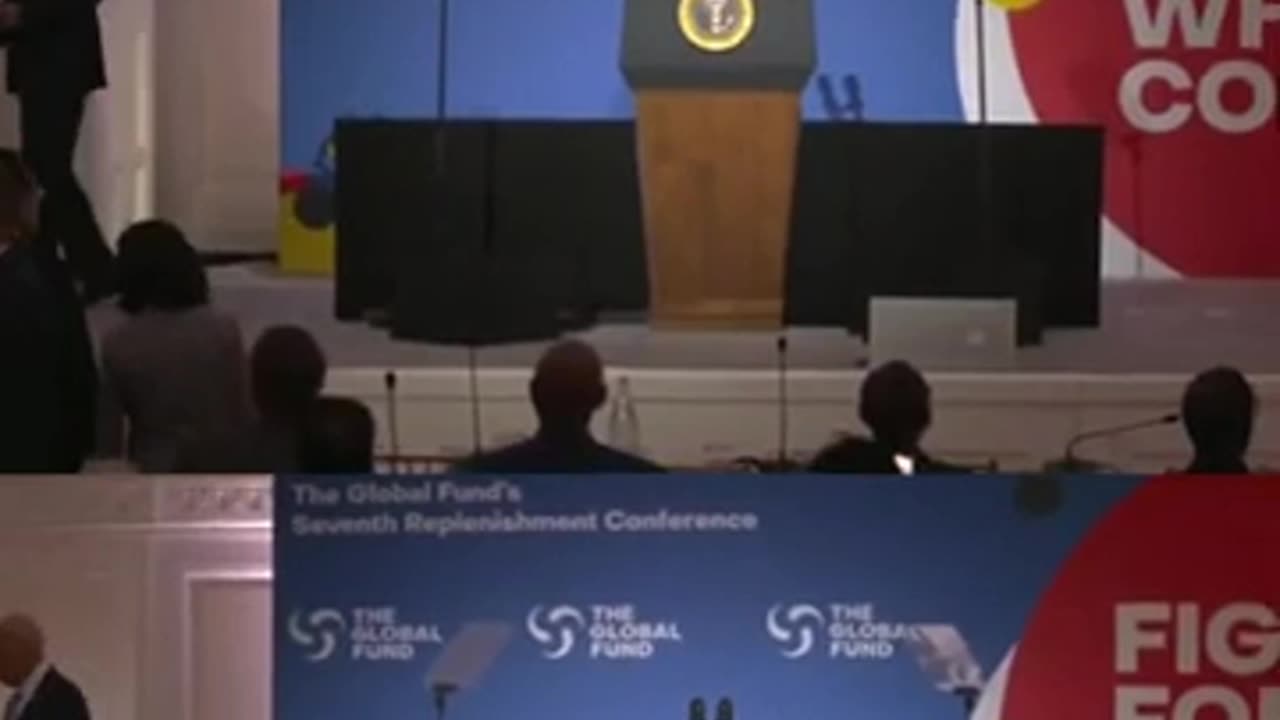 Biden gets 'lost on stage' after speach