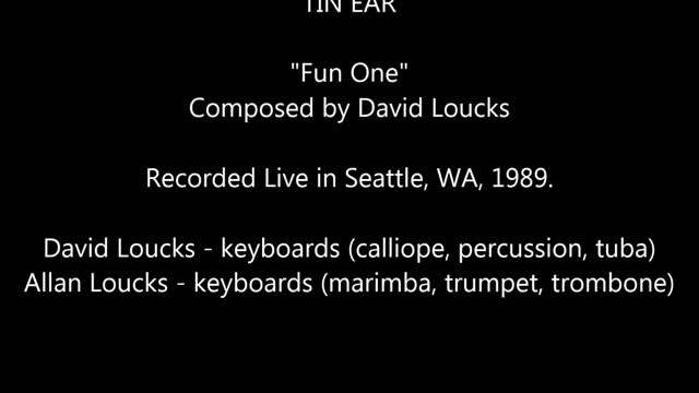 TIN EAR - "Fun One" - Live