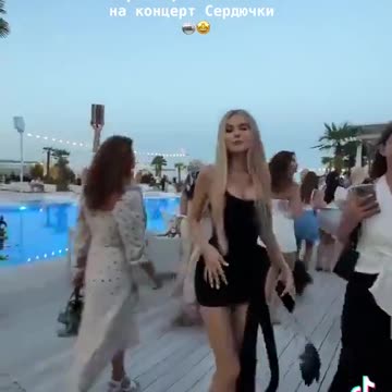 Ukrainian women celebrating while the men are slaughtered on the battlefield.