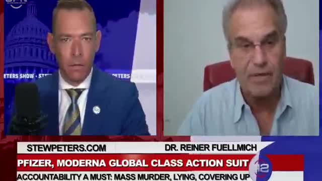 Dr. Reiner Füellmich SPEAKS out on Vaxx Genocide-GLOBAL Class Action Lawsuit For Pfizer and -9-14-22