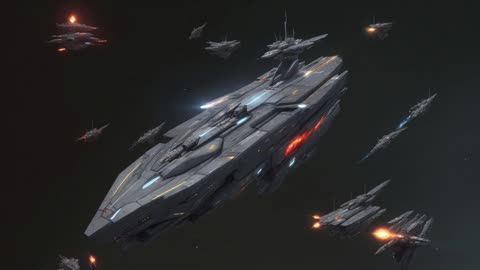 Beyond Sci-Fi: Epic Space Battles with Futuristic Warships Unleashed