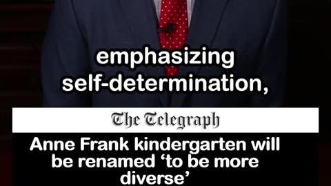 Anne Frank Kindergarten in Germany Renaming itself to be 'More Diverse'