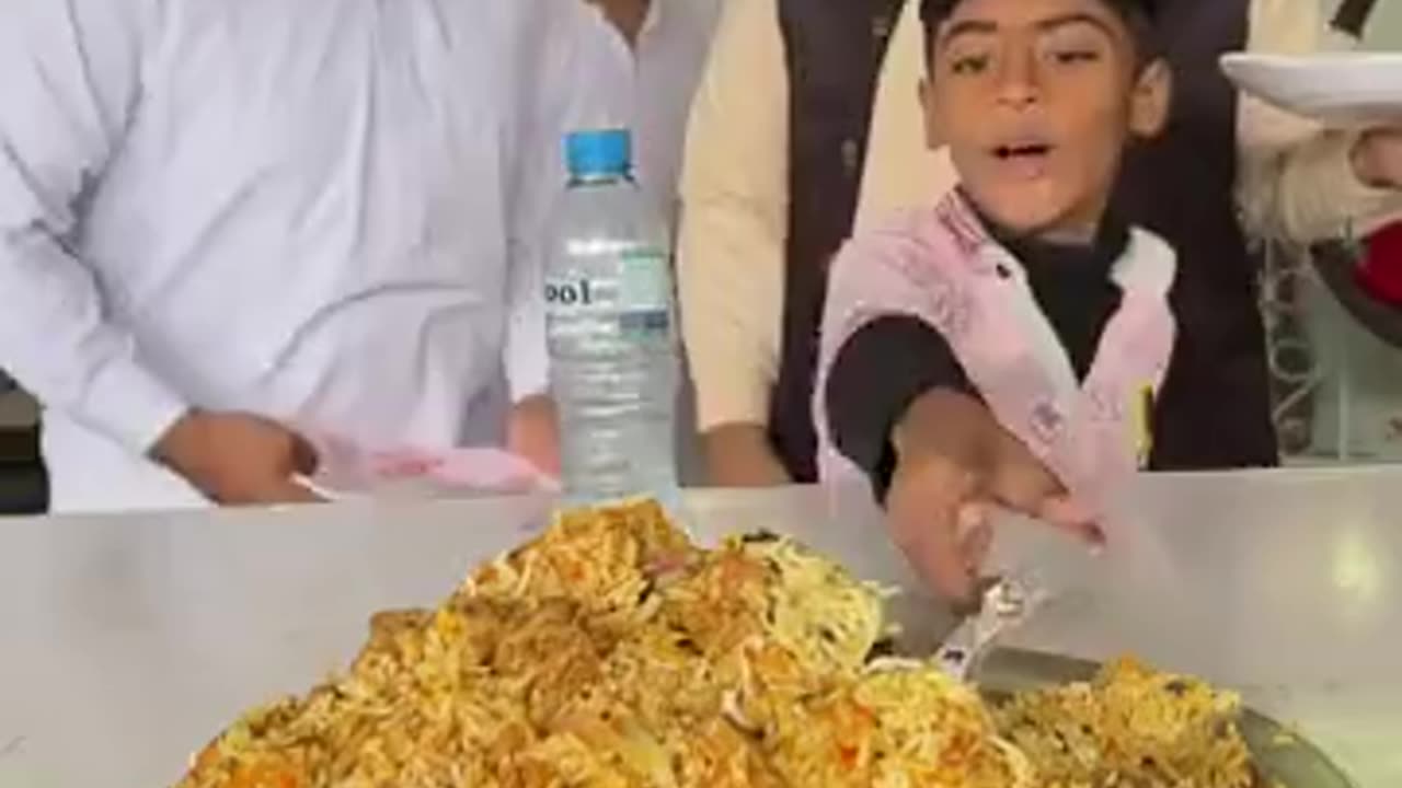 Bottle flip challenge and win biryani on each flip