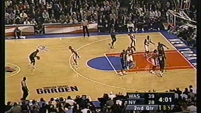 Le 2 ieme retour de Michael Jordan avec les Wizard de Wahington Wizard vs Knicks