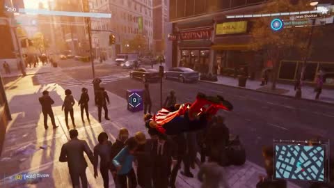 Flying in Spider-Man PC