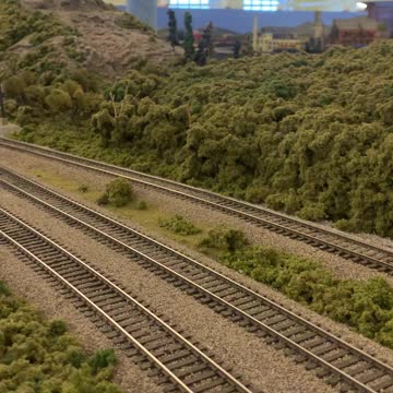 B&O EM-1 2-8-8-4 Meets CN Intermodal (HO Scale)