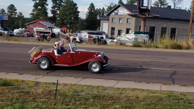 Classic cars "Run to the Pines" Video #4