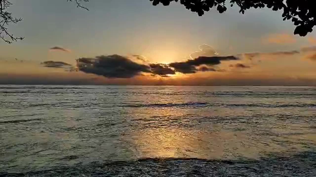 dawn at the beach