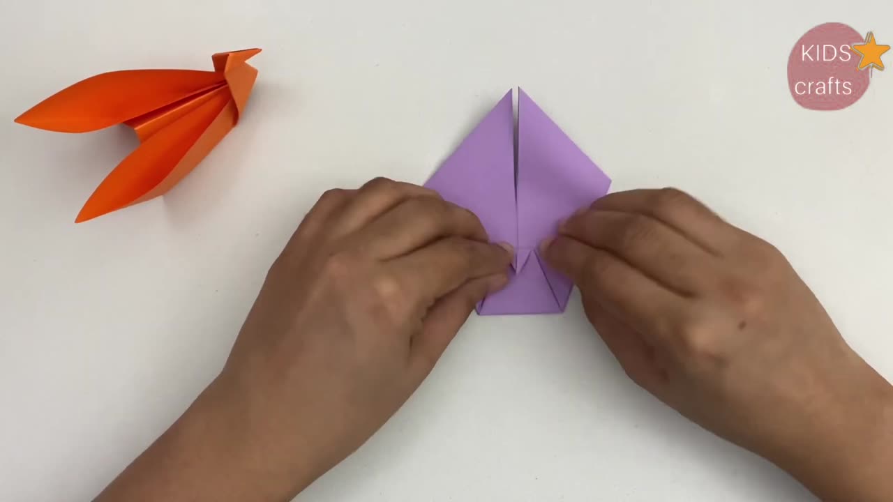 How To Make Easy Paper Swan For Kids / Nursery Craft Ideas / Paper Craft Easy / KIDS crafts