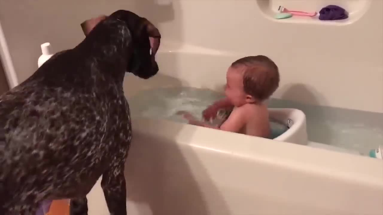 Where Are You Looking At? Funniest Baby Bath Time LOL ! Cute Video