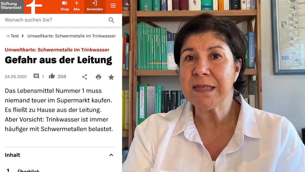 Sehr wichtiges Thema - Die Wahrheit über deutsches Leitungswasser