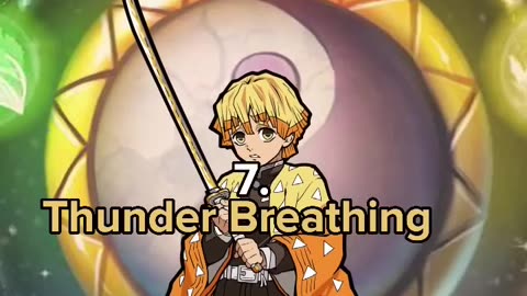 Ranking breathing styles_Demon slayer