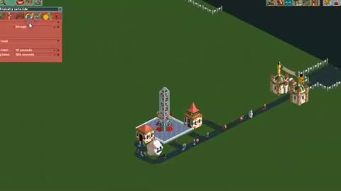 Launched Freefall Ride Accident Reaction (OpenRCT2)