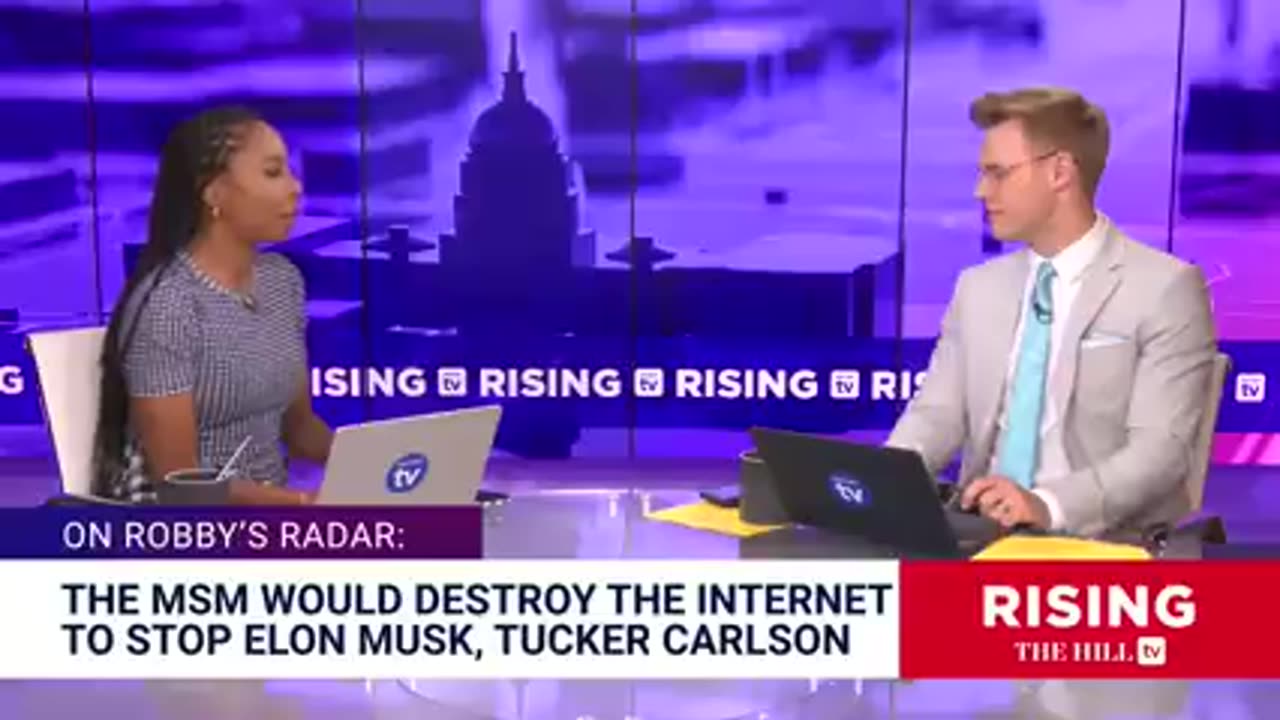 Robby Soave: Elon Musk And Tucker Carlson Causes MSM To Lose Its MIND, Canceling The INTERNET?!