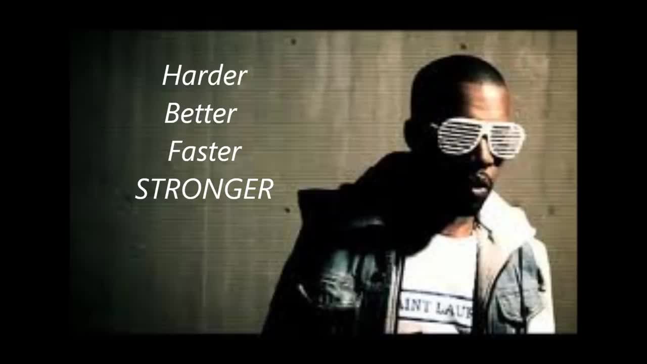 Stronger Lyric Video - Song by Ye "Kanye" West