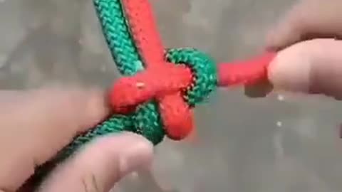 A tight way to link two ropes