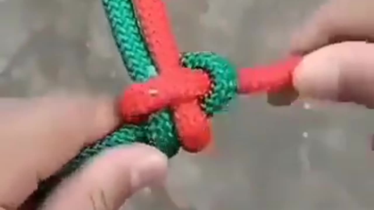 A tight way to link two ropes