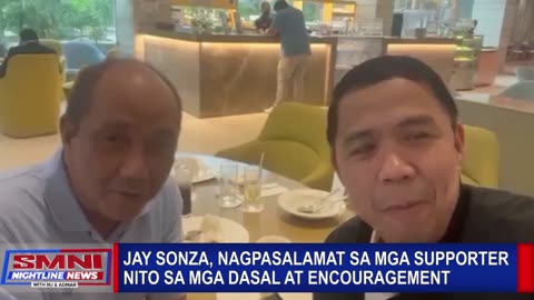 EXCLUSIVE | Jay Sonza, nagpasalamat sa mga supporter nito sa mga dasal at encouragement