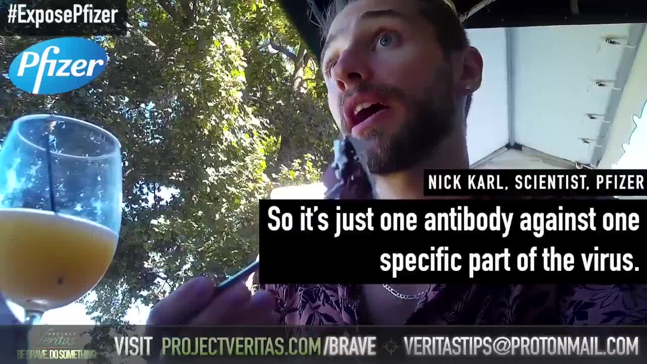Project Veritas: Exposes MORE Pfizer Employees On The Vax!