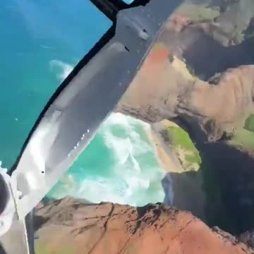 Wild Video Shows Helicopter Crashing On Honopu Beach In Hawaii