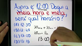 🤯 MATEMÁTICA BÁSICA DESBUGADA - Meia Hora e Meia Problema de Raciocínio Lógico Bugante!