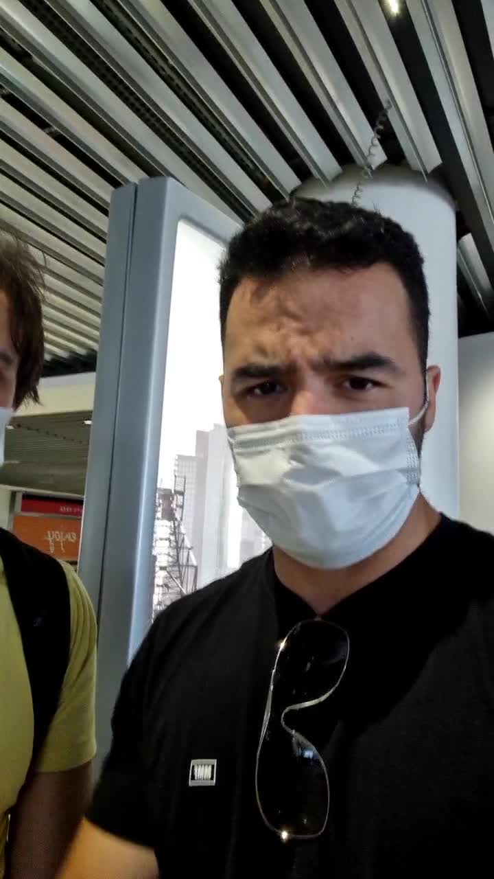 Momentos antes da desgraça acontecer