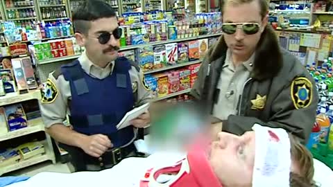 7-Eleven Worker Gang Raped With Greasy Hotdog Reno 911! Season 2 Extended Uncensored Scene