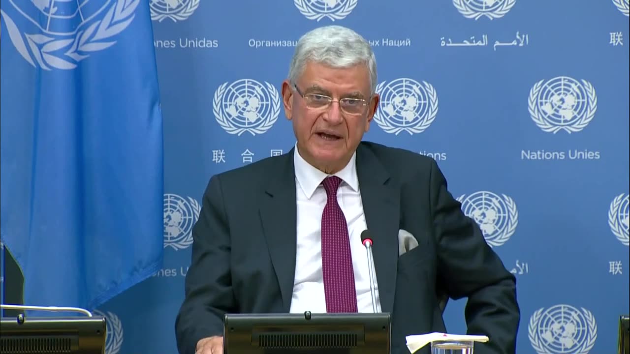 Incoming UN General Assembly President, Volkan Bozkır First Press Conference