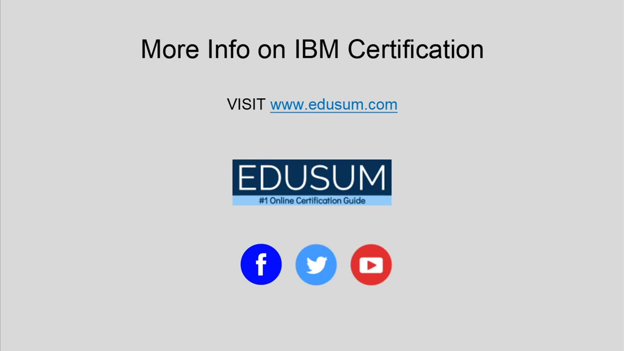 IBM C1000-065 Certification Exam: How to Pass on Your First Try