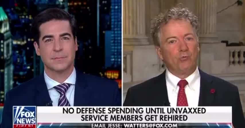 Rand Paul strikes fear into heart of Dr. Fauci: "We got him red-handed"
