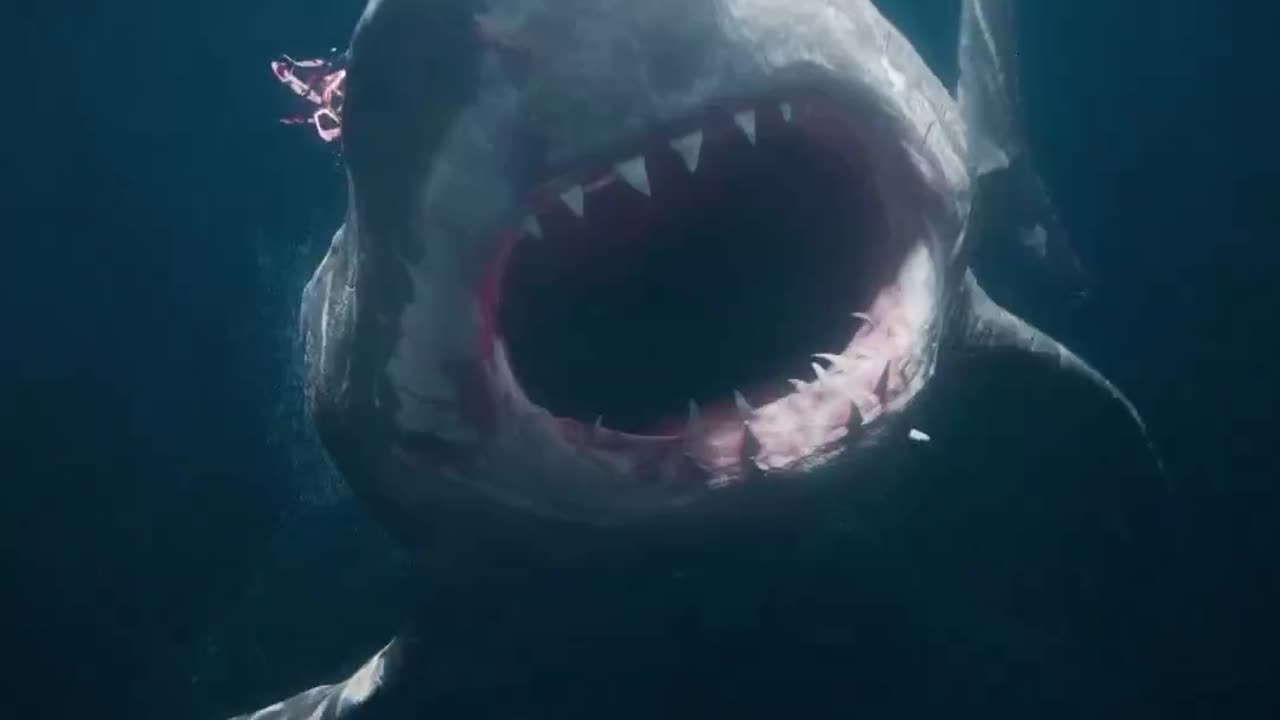 Megalodon attack on ship