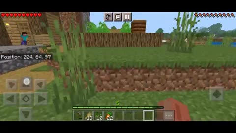 Minecraft Game Play No 3 Making Vegetable Farm