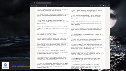 1 Corinthians 10-11