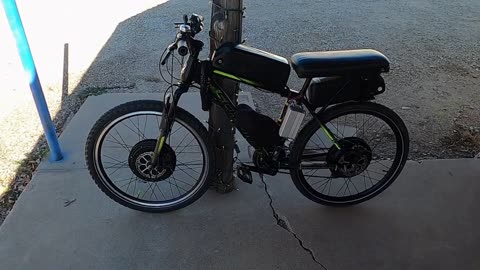 Custom E-Bike Dual Motor 52V 40Amp