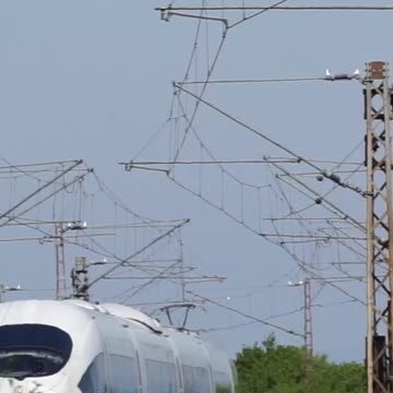 ICE 3 on the way towards Altenbekener