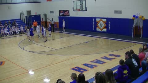 7th Grade Lady Hawks vs Pawnee