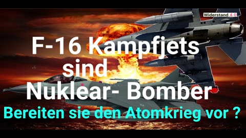 F-16 Kampfjets sind Nuklear-Bomber