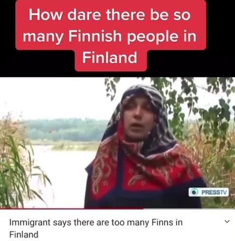 Too many fins in Finland